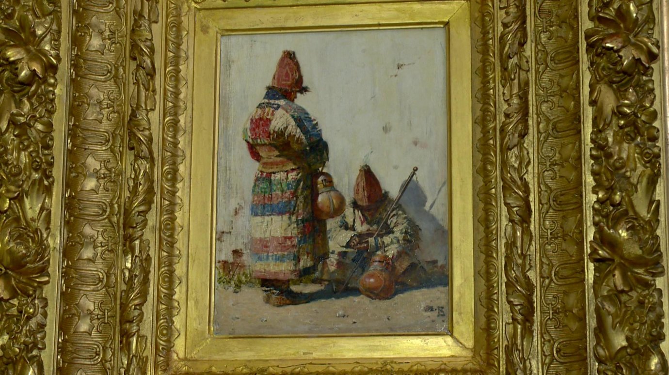 В Пензе отреставрировали раму картины Василия Верещагина «В Туркестане»