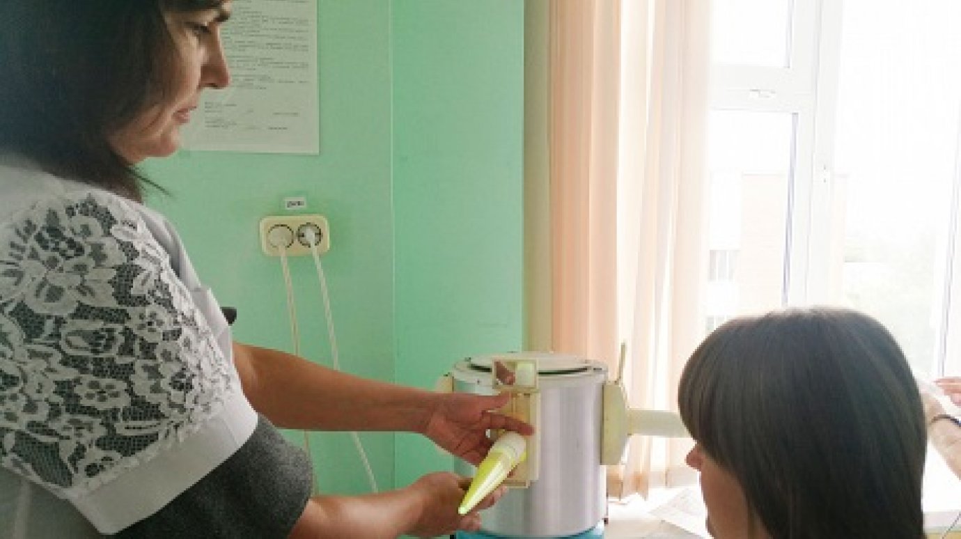 Физиокабинеты детских поликлиник Пензы получили новое оборудование