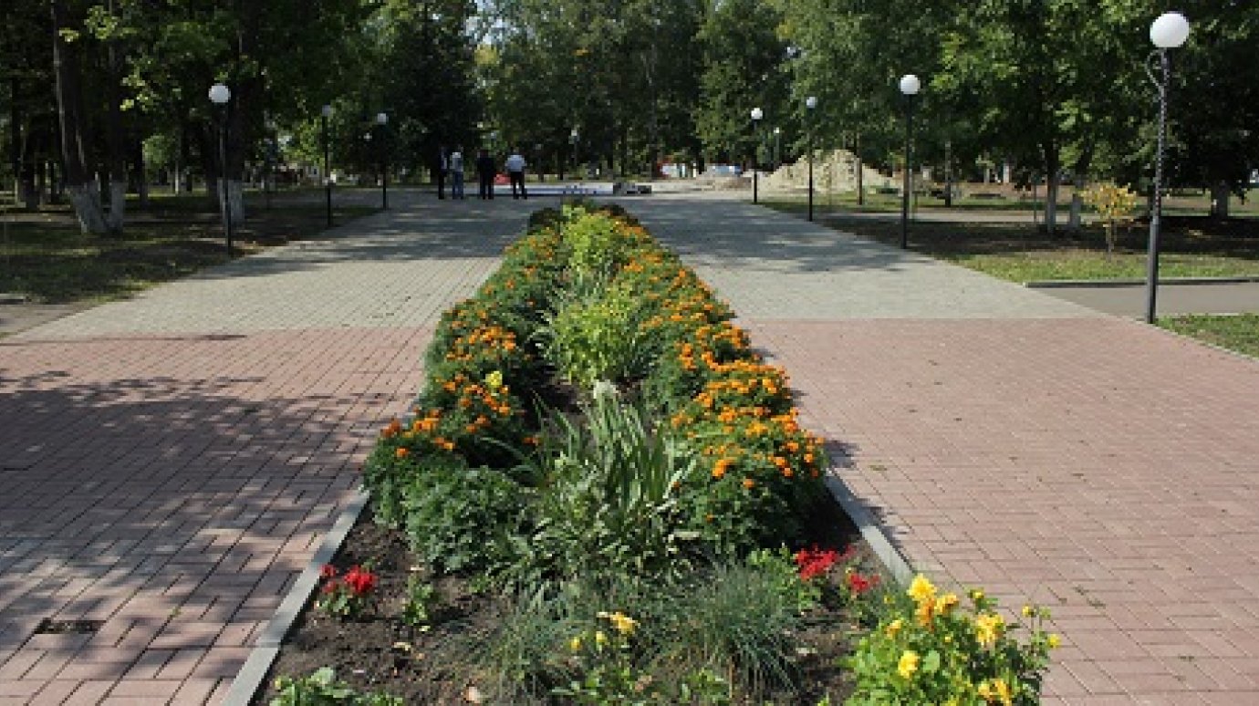 В центральном парке Нижнего Ломова появится цветомузыкальный фонтан