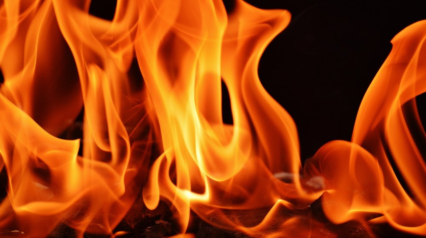 В Сердобском районе 42-летний хозяин дома получил ожоги при пожаре