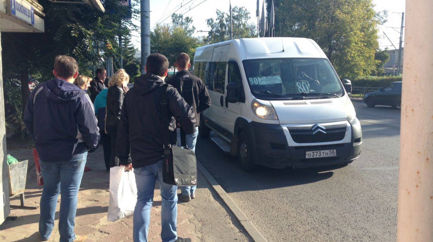 В Пензе проверили движение автобусов по маршруту № 80