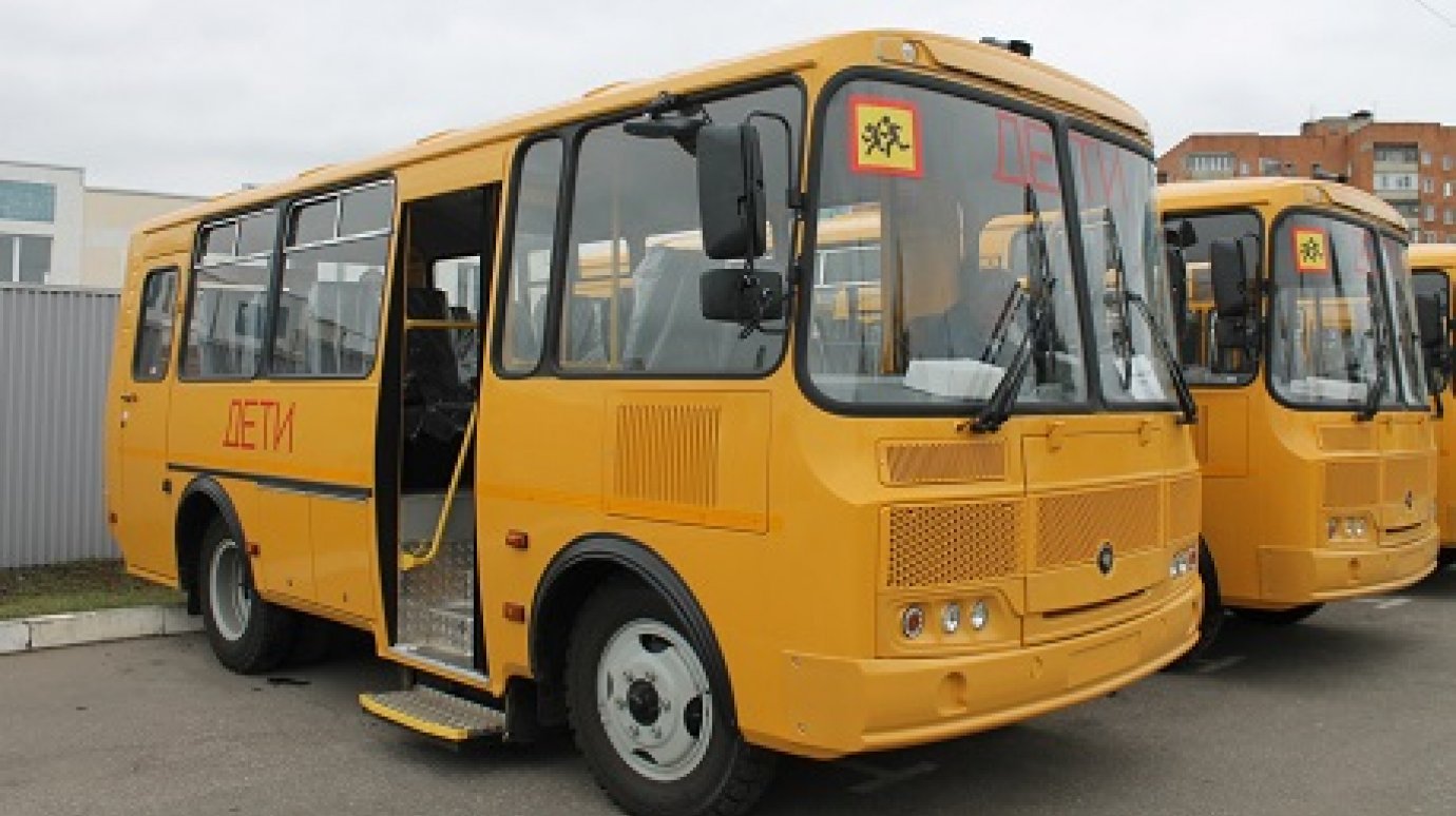 Детям в школьных автобусах будут показывать ролики о Пензенской области