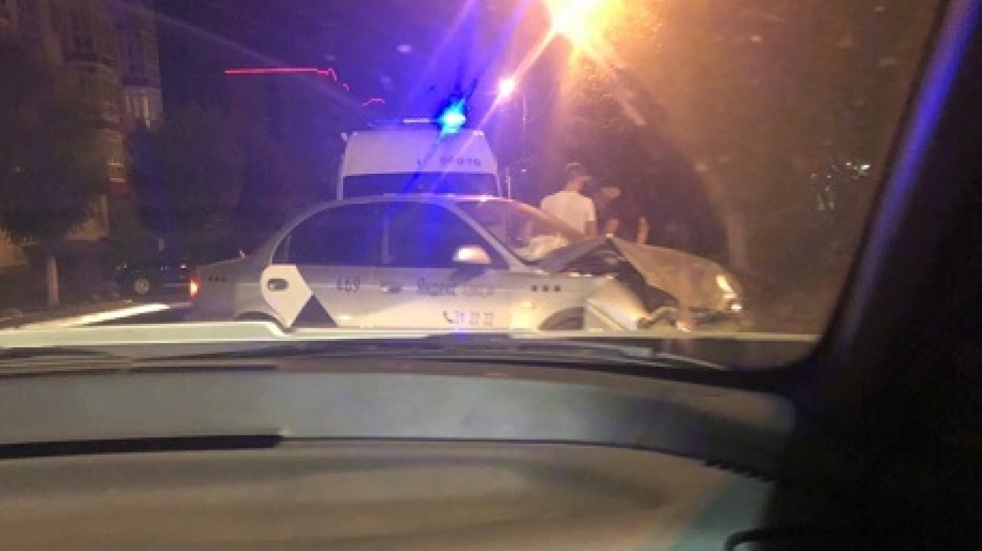 На улице Чкалова в Пензе вновь произошло ДТП с участием такси