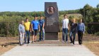 В Николаевке открыли памятник Лаврентию Загоскину