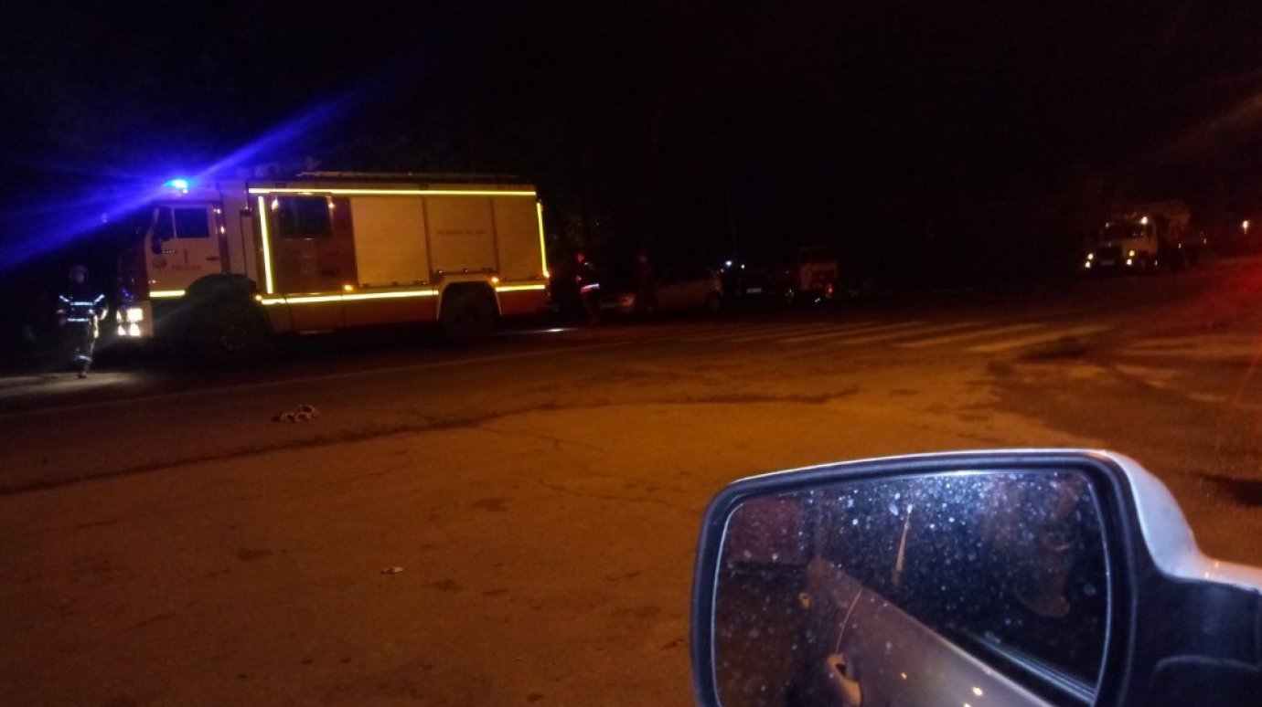 Ночной пожар на улице Столярной в Пензе тушил 21 человек