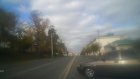 На улице Кирова пензенец снял на видео подставившийся под удар ВАЗ