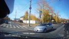 В Пензе иномарка проехала перекресток на красный сигнал светофора