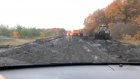 В Каменском районе автомобилисты вылетают с дороги из-за грязи