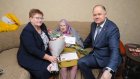 Вадим Супиков поздравил Марию Рябову со 100-летним юбилеем