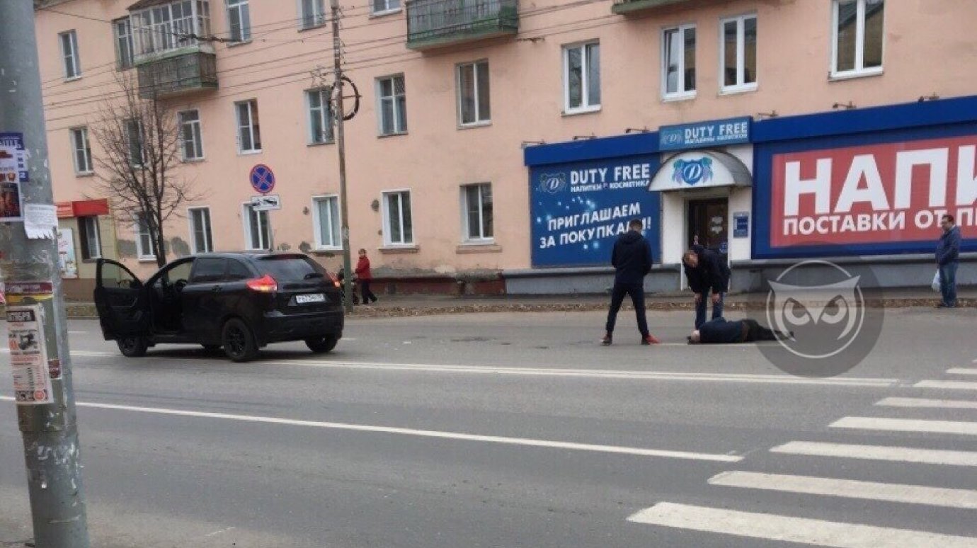 На улице Циолковского в Заводском районе сбили мужчину