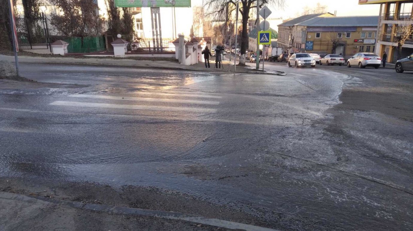 Горводоканал: На улице Кураева произошла стандартная утечка