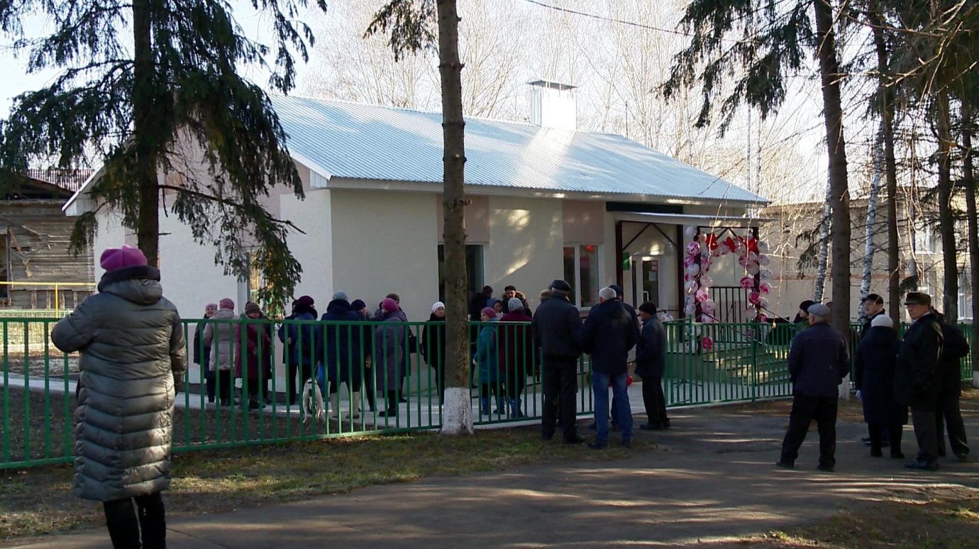 В селе Старое Назимкино открыли фельдшерско-акушерский пункт