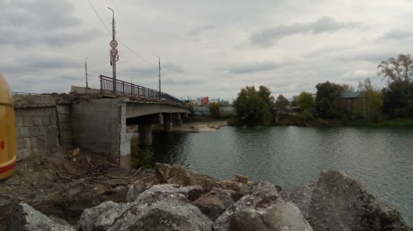 Заместитель мэра Пензы рассказал, как идут работы на Бакунинском мосту