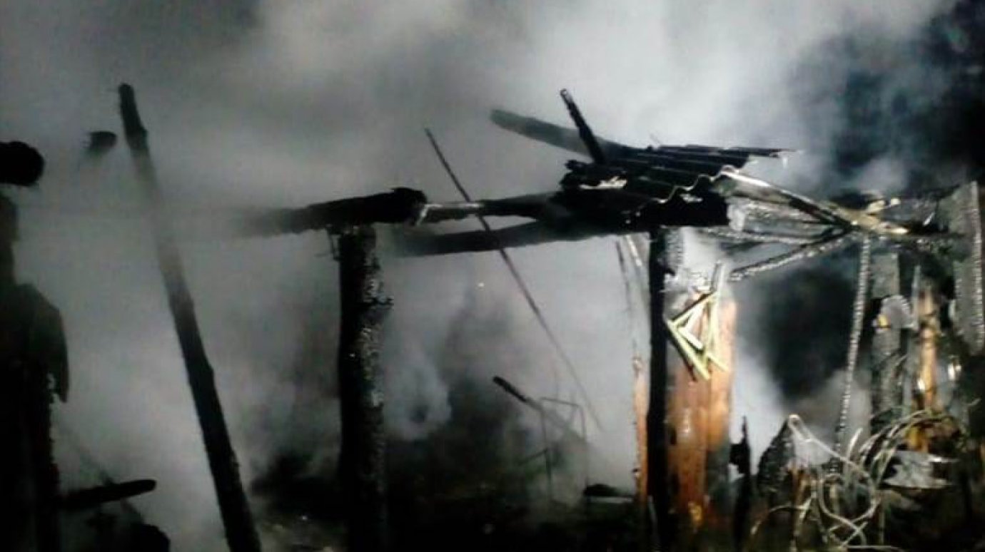 В Никольске за два часа произошло два серьезных пожара