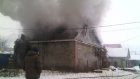 В Кузнецке при пожаре в частном доме люди не пострадали