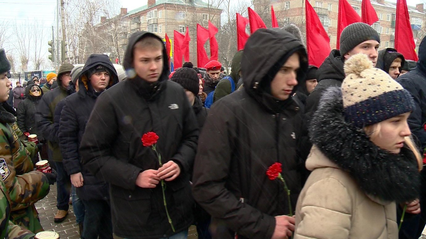 В Пензе провели торжественный митинг в честь снятия блокады Ленинграда