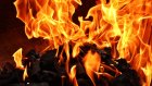 В Мокшанском районе ночной пожар уничтожил «десятку»
