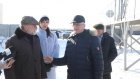 Иван Белозерцев посетил элеваторный комплекс в Тамалинском районе
