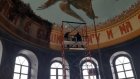 Кафедральный собор в Кузнецке начали отмывать от копоти