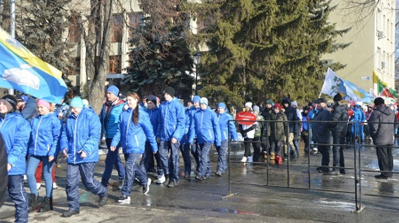 В Кузнецке проходит лыжная гонка на призы губернатора