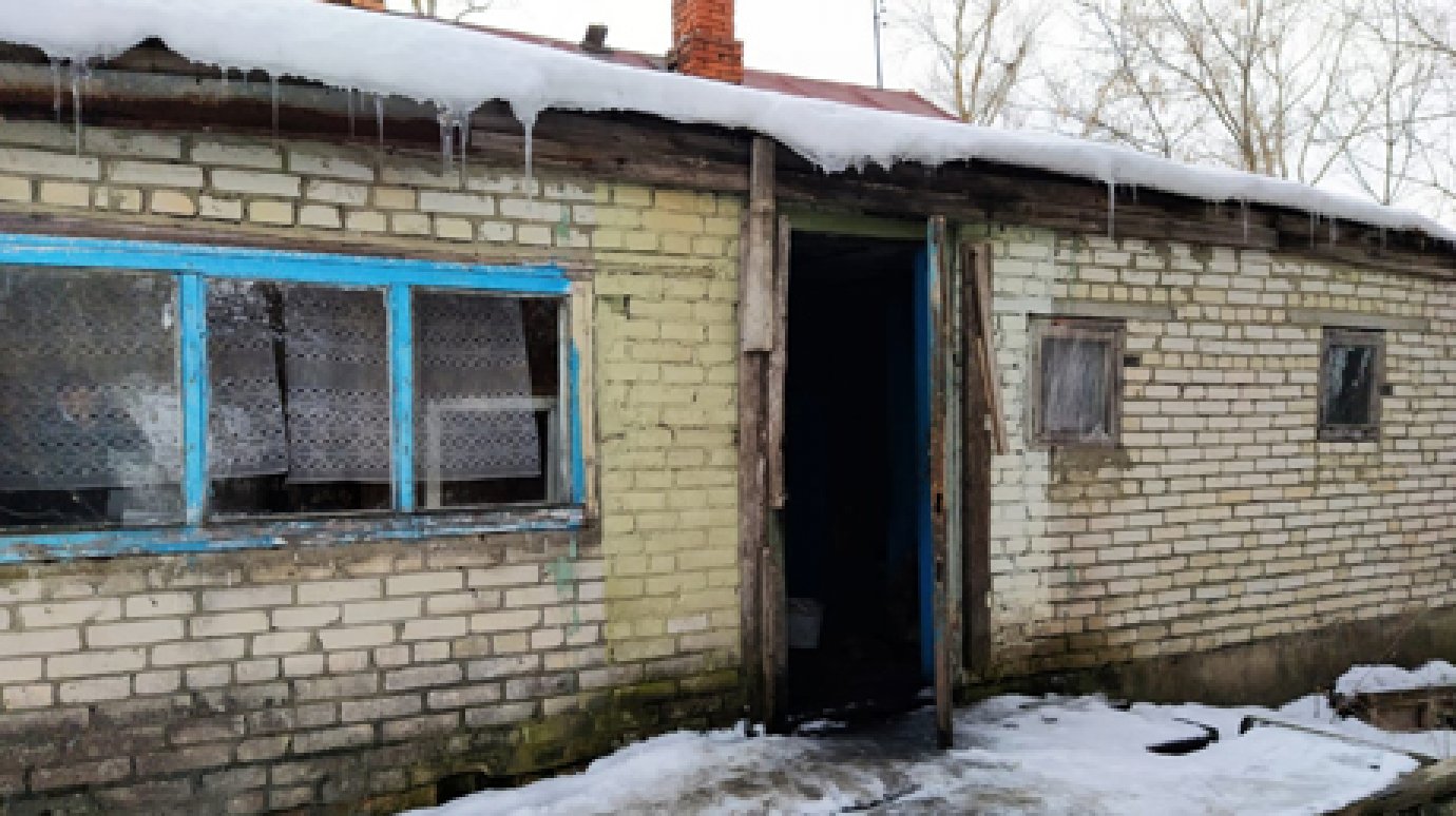 При пожаре в Спасском районе погибла 79-летняя женщина