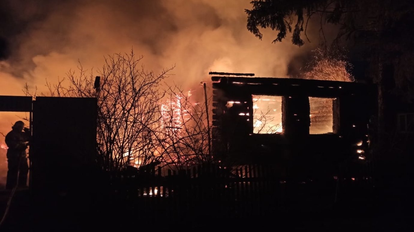 При пожаре в Нижнем Ломове погибли семь человек, в том числе трое детей