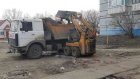 Из-под окон дома на улице Клары Цеткин вывезли 65 кубометров мусора