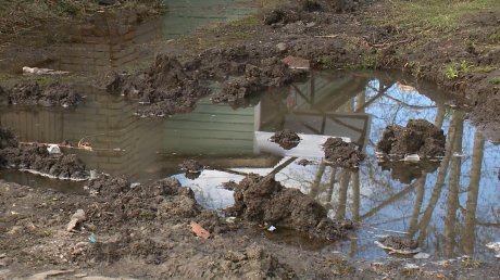 На Привокзальной и Долгорукова вода идет не в дома, а во двор