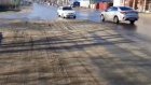 На ул. Пензенской в Кузнецке водители нарушают правила из-за огромной ямы