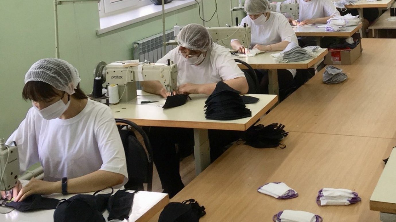В Пензенской области пошили больше миллиона защитных масок