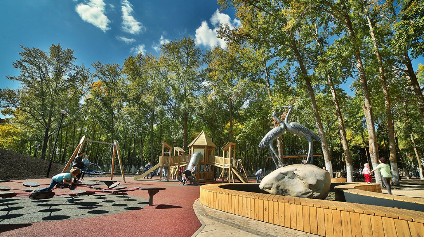 Парк в Арбекове признан одним из лучших в России