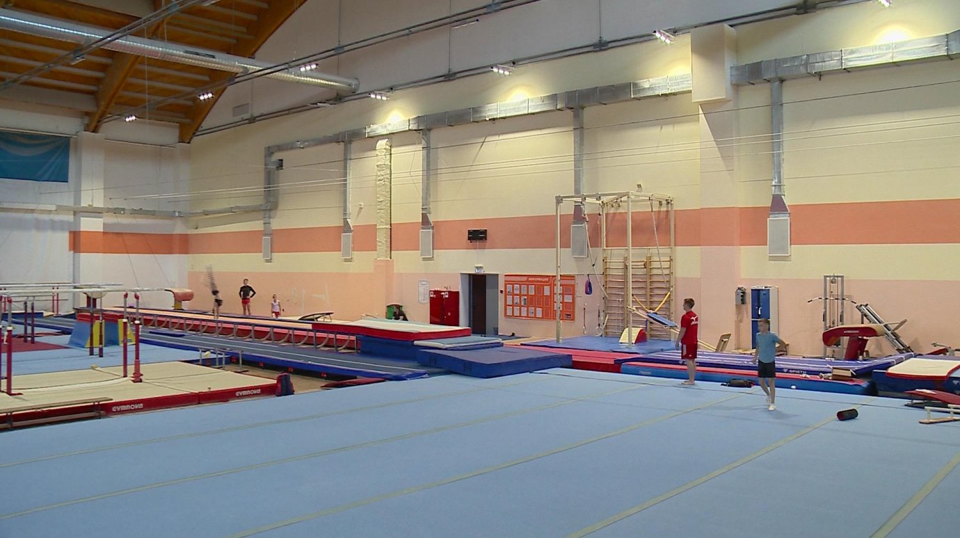 В «Буртасах» возобновились тренировки пензенских гимнастов
