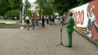 В сквере имени Дениса Давыдова поставили «Свободный микрофон»