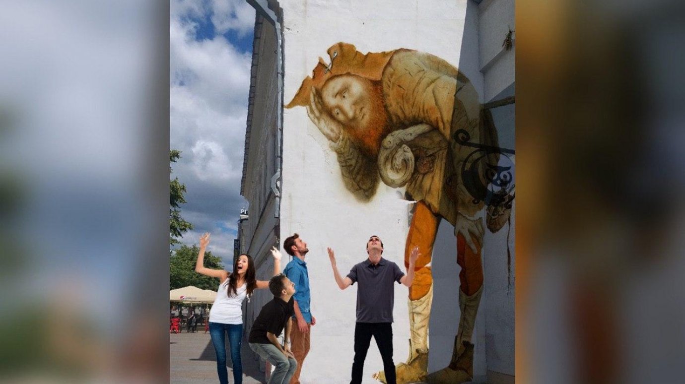 На ул. Московской в Пензе появится граффити с великаном