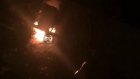 На улице Вяземского в Пензе загорелась «Газель»
