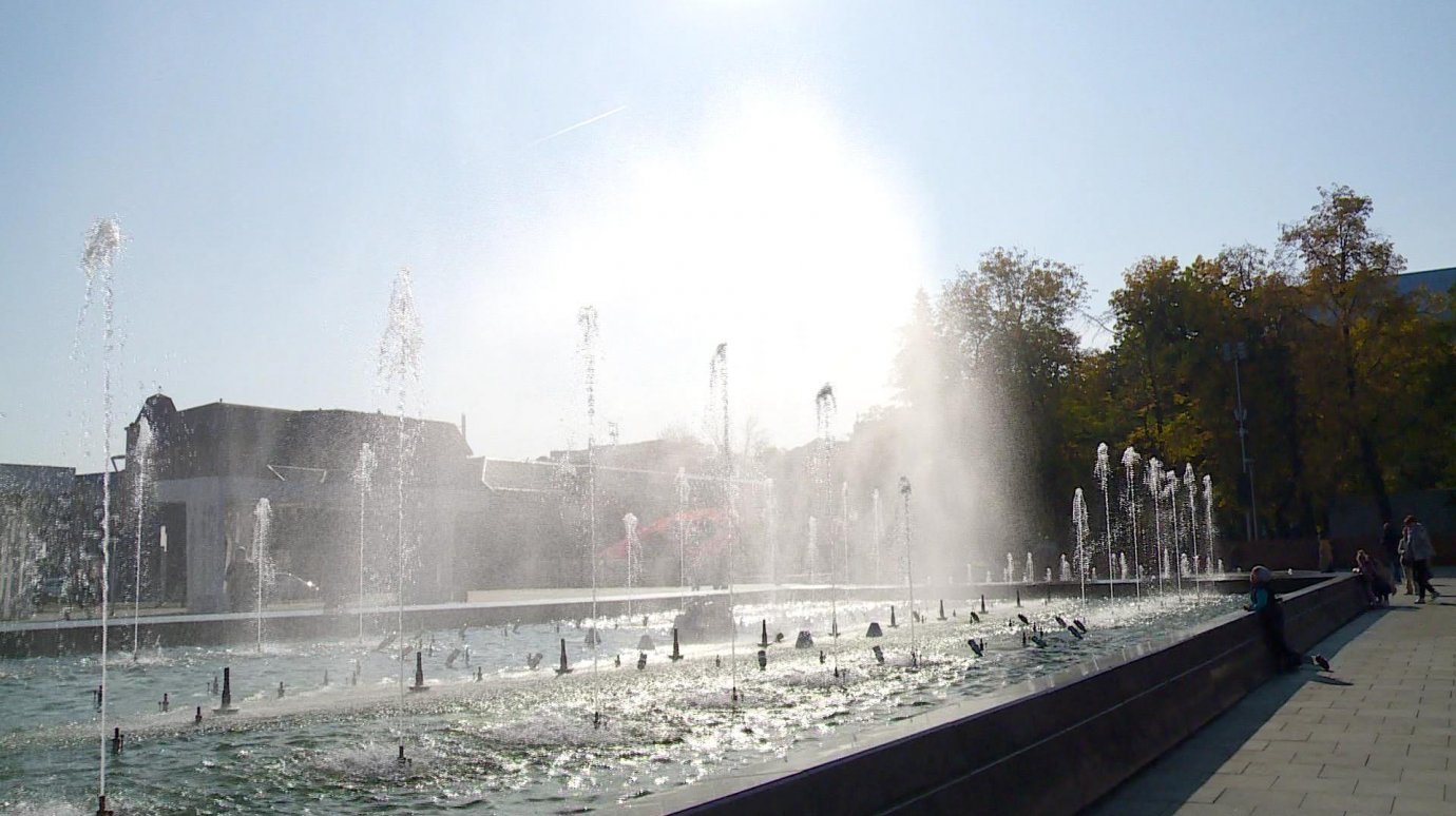 Новый светомузыкальный фонтан в Пензе начнут готовить к зиме