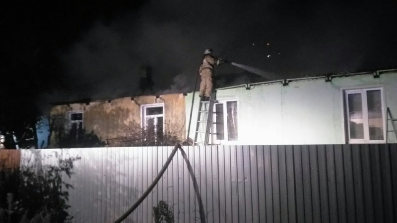 При пожаре в Пензе погибли двое мужчин