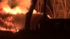 Пензенец поделился видео серьезного пожара на Галетной улице