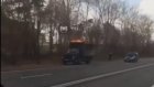 МЧС: На трассе М5 водитель спас свой грузовик