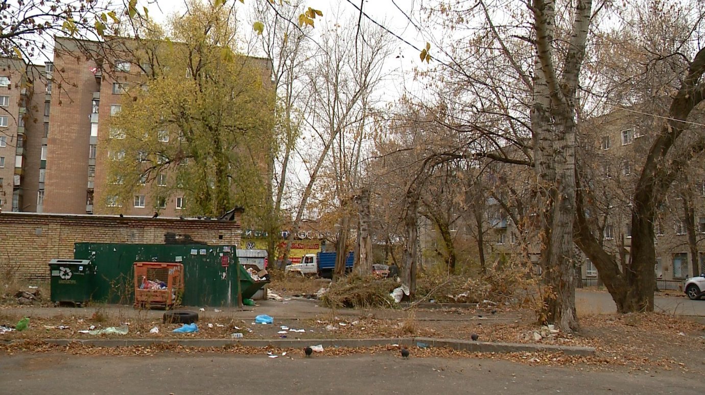 Жители домов на улице Калинина ленятся нести мусор до площадки