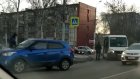 В Пензе маршрутка № 30 попала в ДТП на ул. Рахманинова