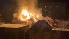 В Кузнецке огонь уничтожил дом, хозяин получил ожоги