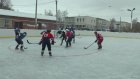 В Каменке местные хоккеисты сразились с нижнеломовскими