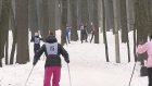 На Олимпийской аллее сотрудники МЧС приняли участие в лыжной гонке