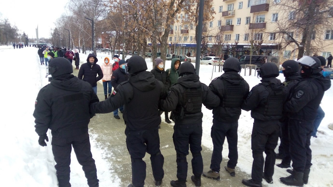 В полиции уточнили число задержанных 31 января пензенцев