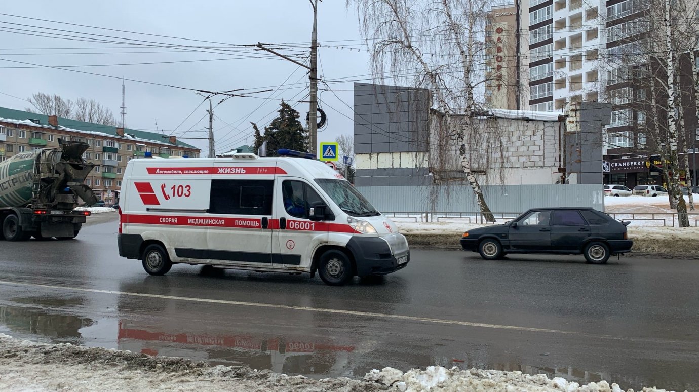 В Пензенской области обнародовали данные о вызовах скорой помощи