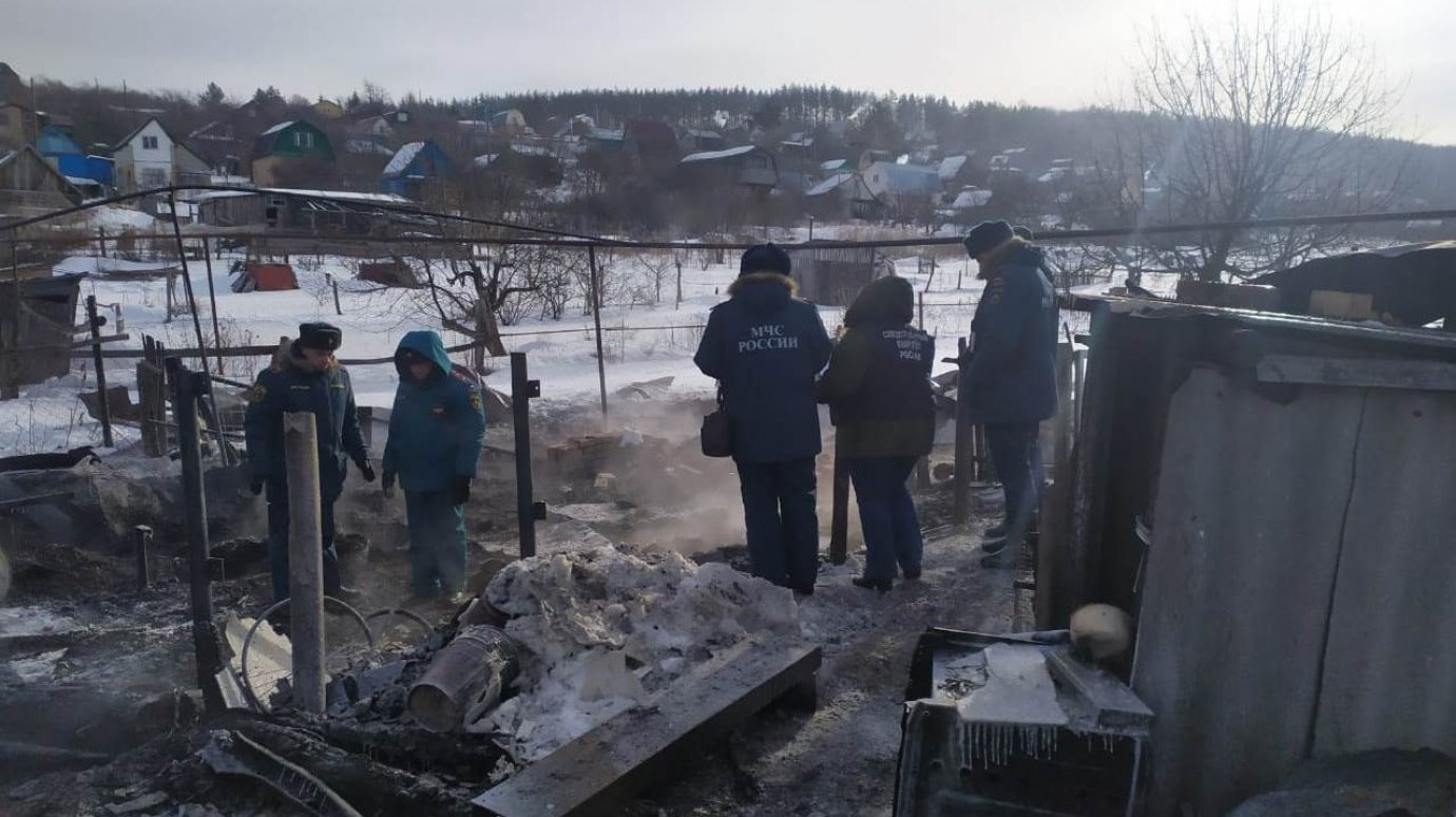 В Пензенской области за сутки при пожарах погибло 5 человек