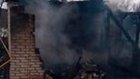 В Башмаковском районе огонь уничтожил квартиру и кровлю дома