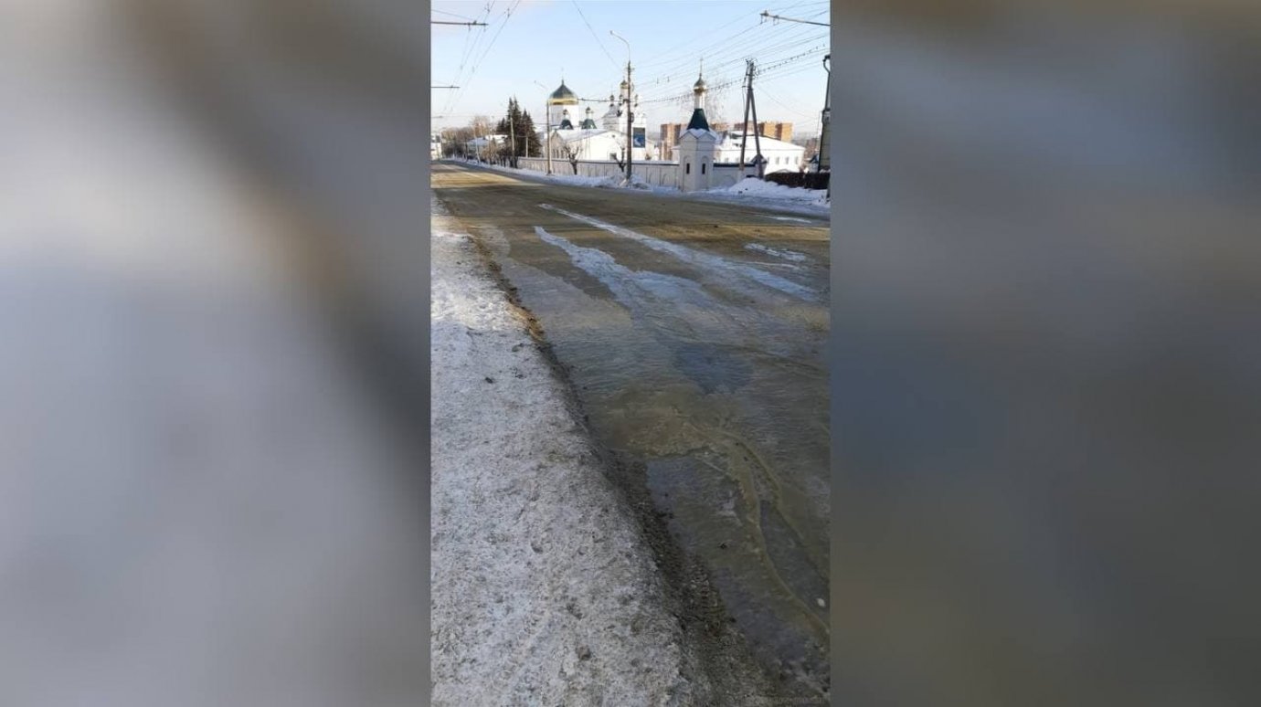 Перекрытие ул. Кирова вызвало транспортный коллапс в центре Пензы