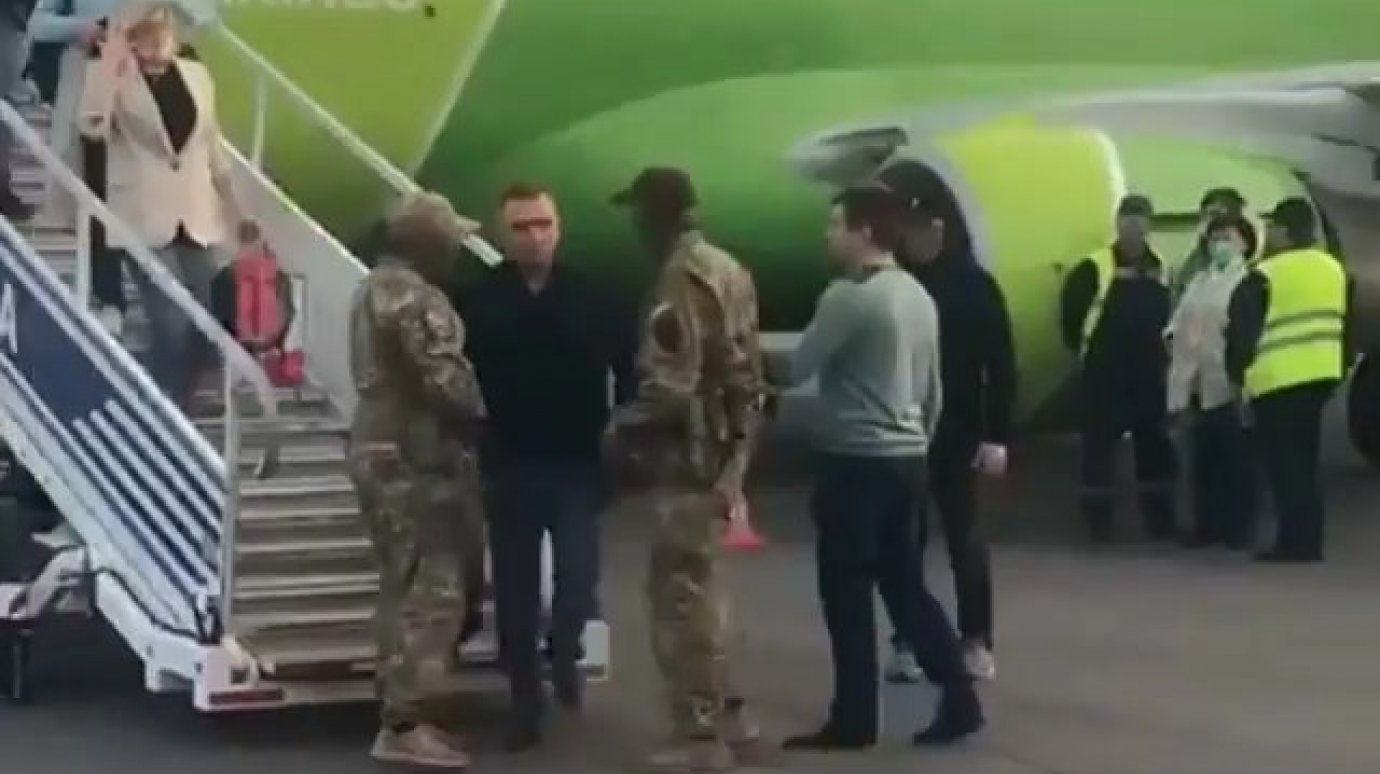 В Сеть выложили видео «задержания» в Пензенском аэропорту